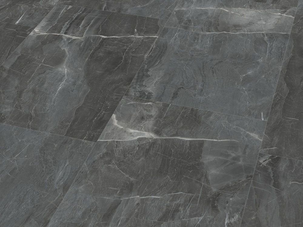 2,5mm Click-Vinyl CHECK One 2159 Levin Marmor Hochglanz-Fliese XL & Trittschall Standard 2,341 m²
