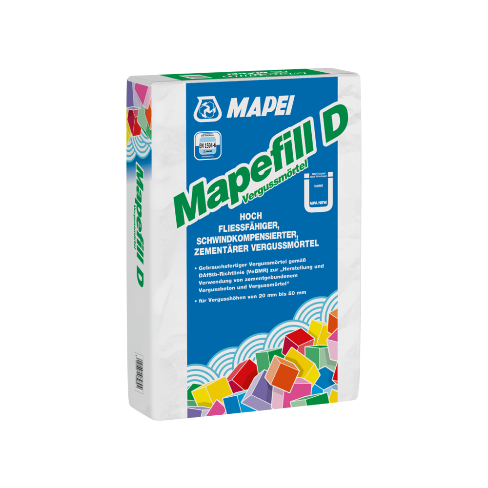 MAPEI Mapefill D Vergussmörtel zum Vergießen 25 Kg Grau