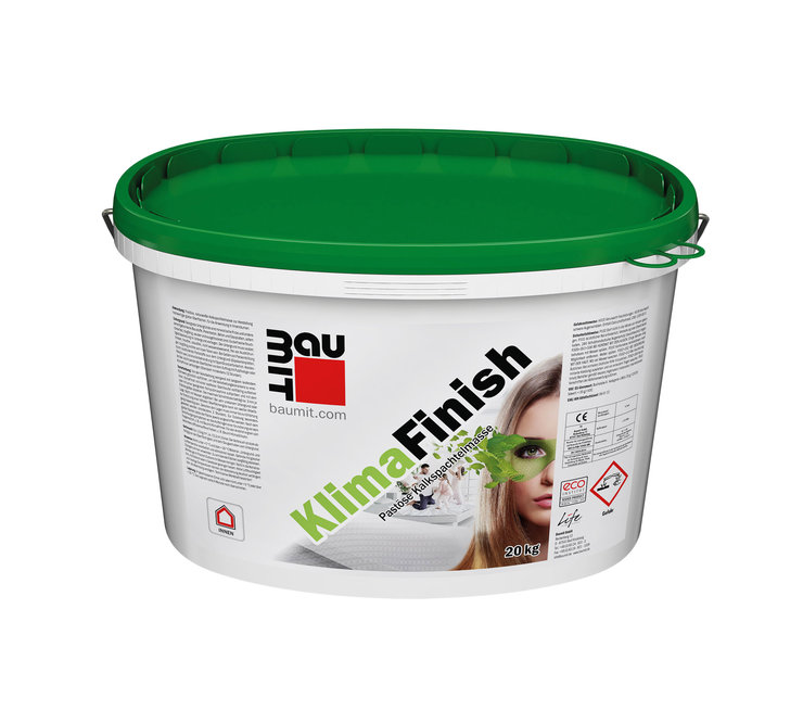 Baumit KlimaFinish Spachtelmasse auf Kalkbasis weiß 20 kg