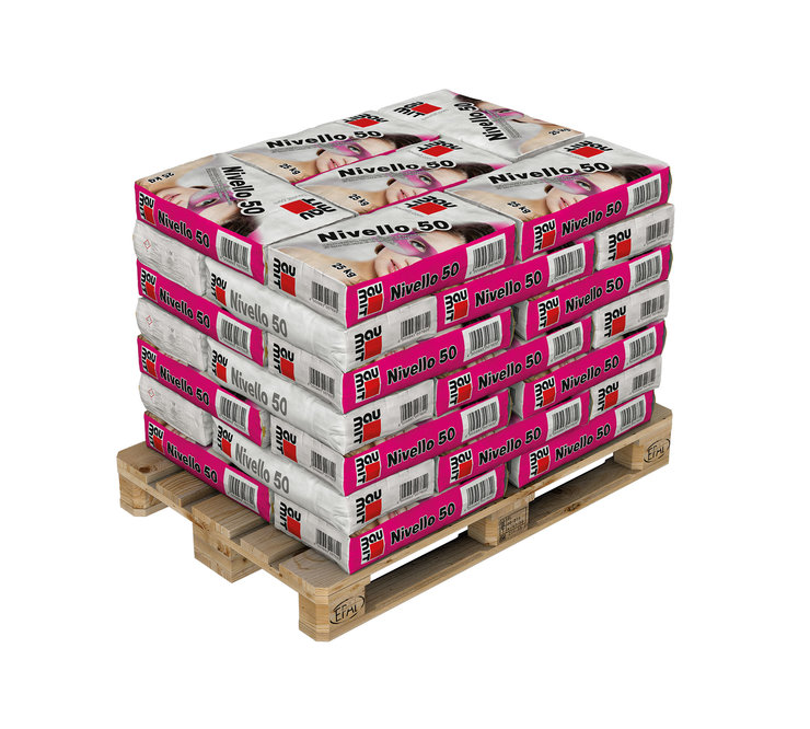 42 x Baumit Nivelliermasse Ausgleichsmasse Nivello 50 25 kg