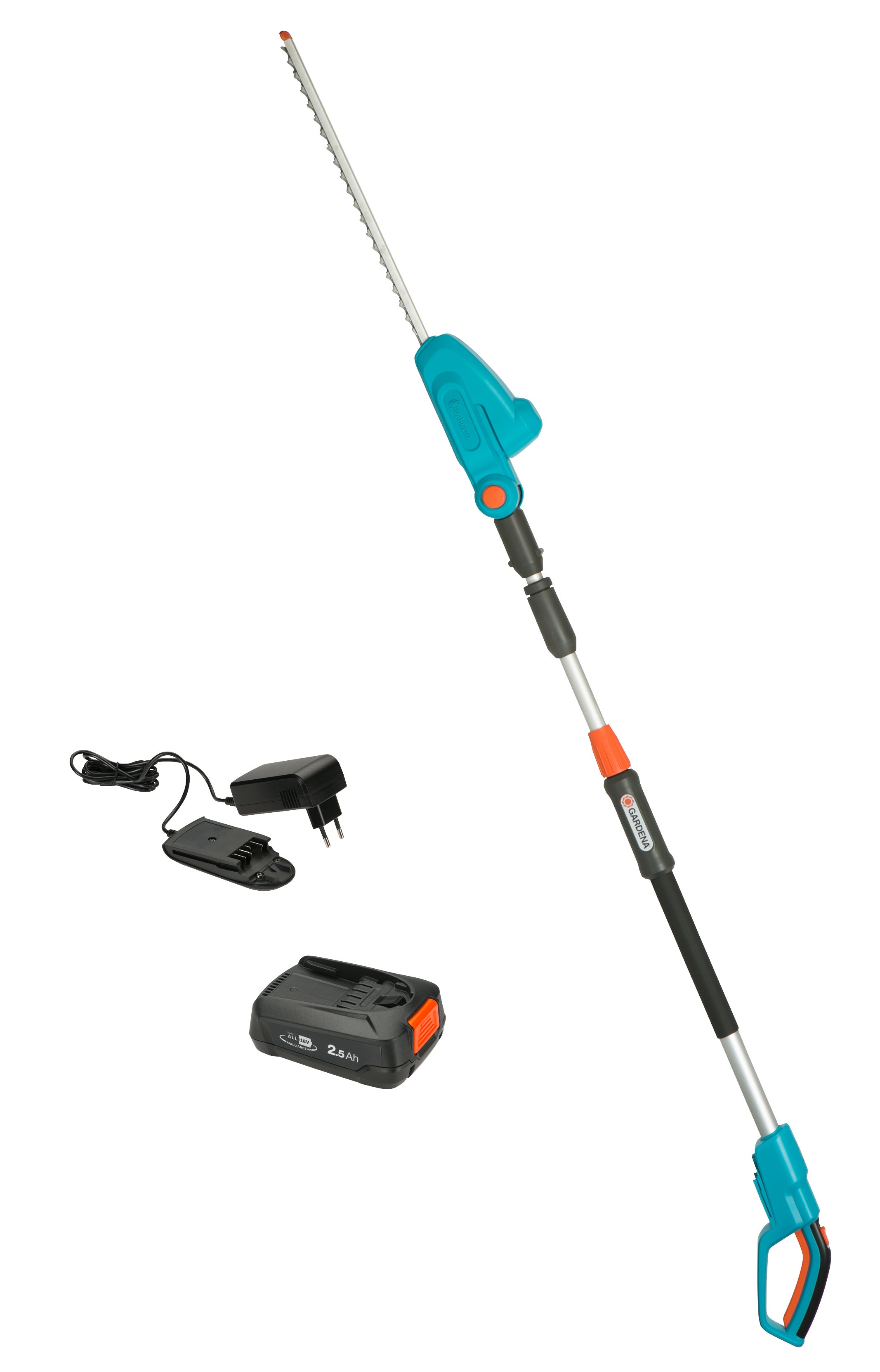 Gardena Akku-Teleskop-Heckenschere THS 42/18V P4A Ready-To-Use Set #14732-20.