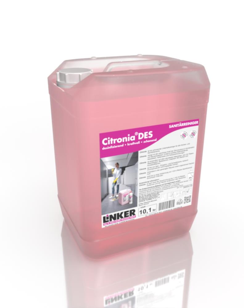 Linker Chemie Citronia® Des - Sanitär-und Küchenunterhaltsreiniger 10,1 Liter