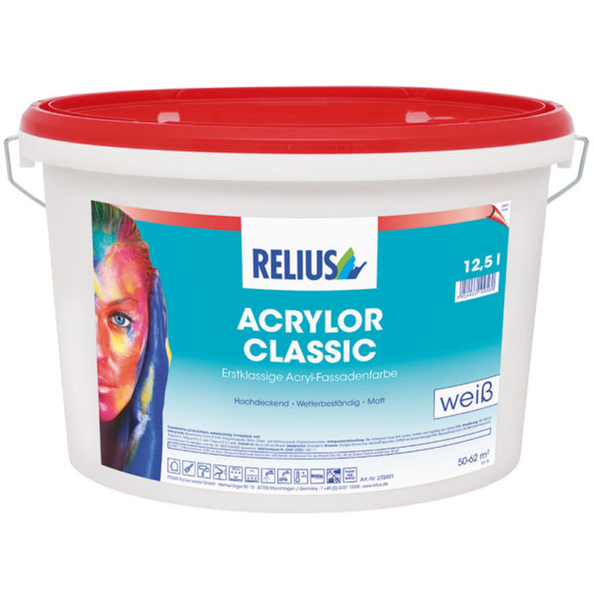 Relius Acrylor Classic weiß 3 Liter