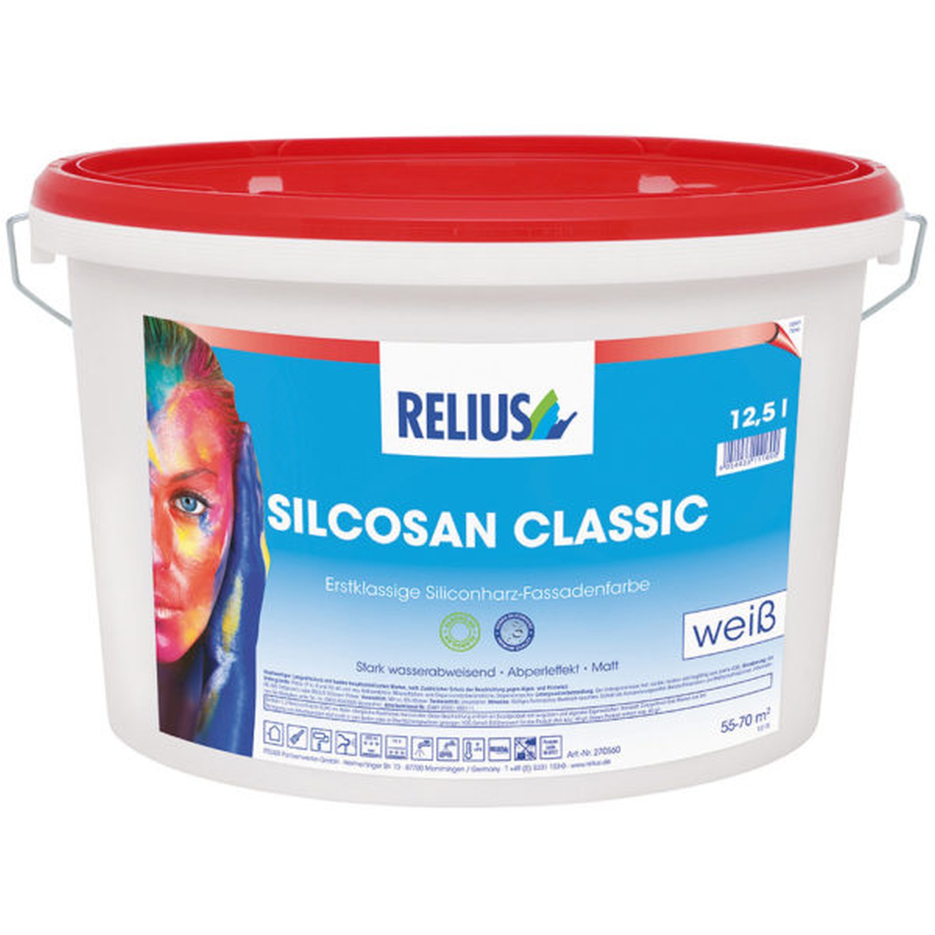 Relius Silcosan Classic weiß 12,5 Liter