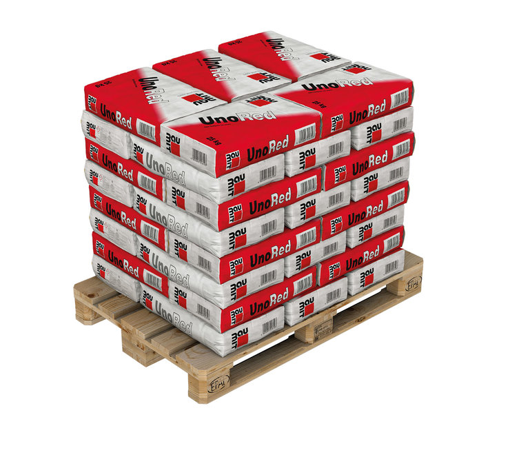 40 x Baumit Gips-Haftputz UnoRed für Küchen und Bäder 25 kg
