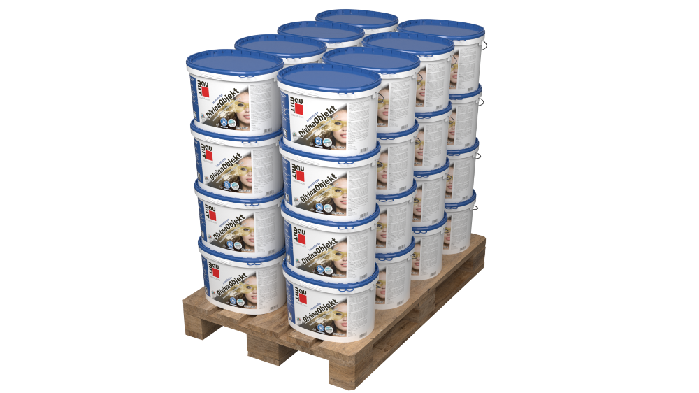 Baumit DivinaObjekt Dispersionsfarbe Innenfarbe Wandfarbe weiß innen 12,5 L