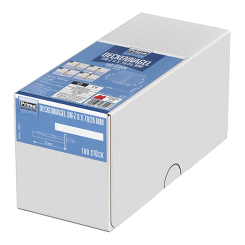 Deckennagel DN-Z 6x70/35 mit ETA-17/0736 - 100 Stück