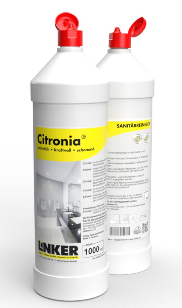 Linker Chemie Citronia® Sanitärunterhaltsreiniger Sanitärreiniger Reiniger 1 Liter