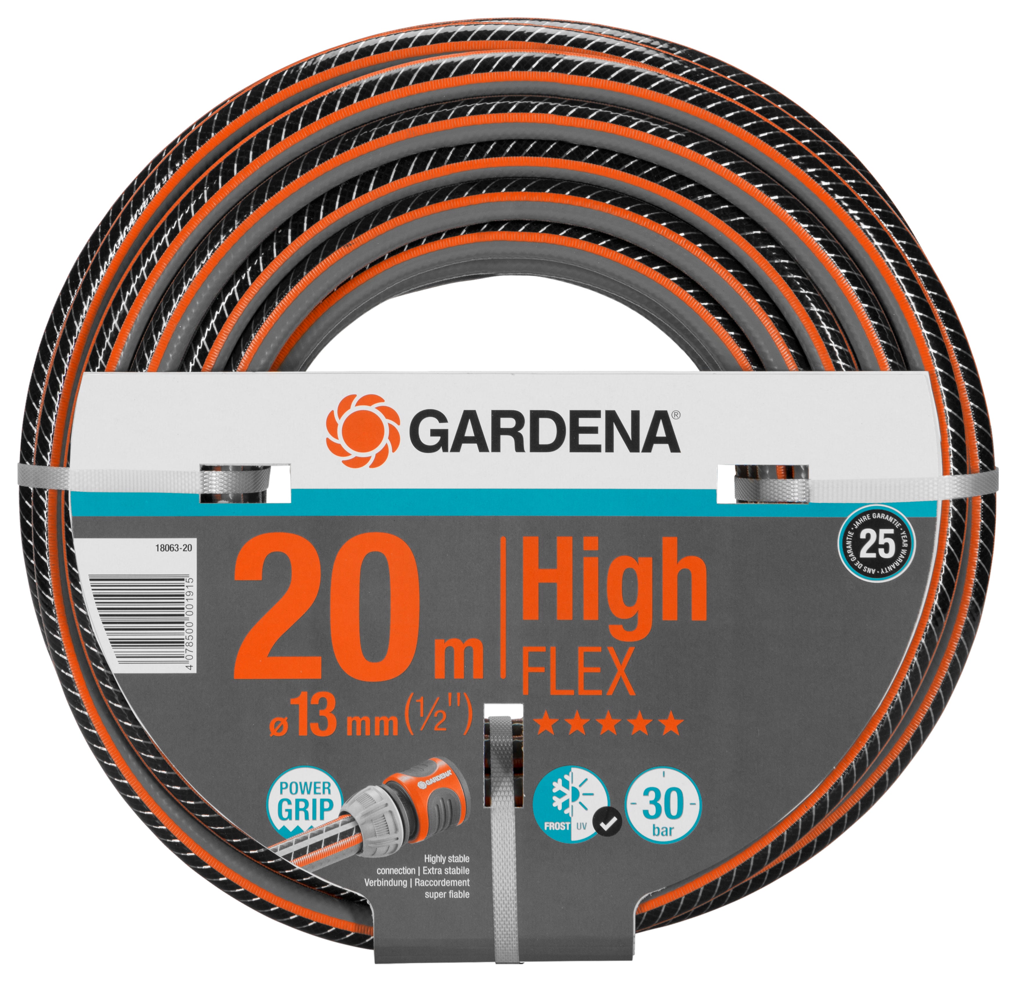 Gardena Comfort HighFLEX Schlauch 13 mm (1/2 Z), 20 m #18063-20.
