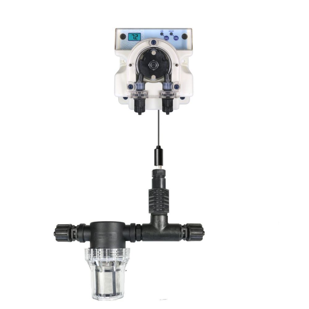 GT PoolNova PH - automatische Dosieranlage mit 50 mm ABS ohne Bypass inkl. Zubehör