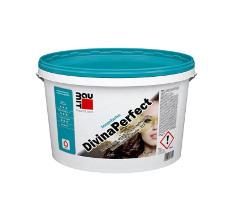 Baumit DivinaPerfect Dispersionsfarbe Wandfarbe Farbe weiß innen 14 L
