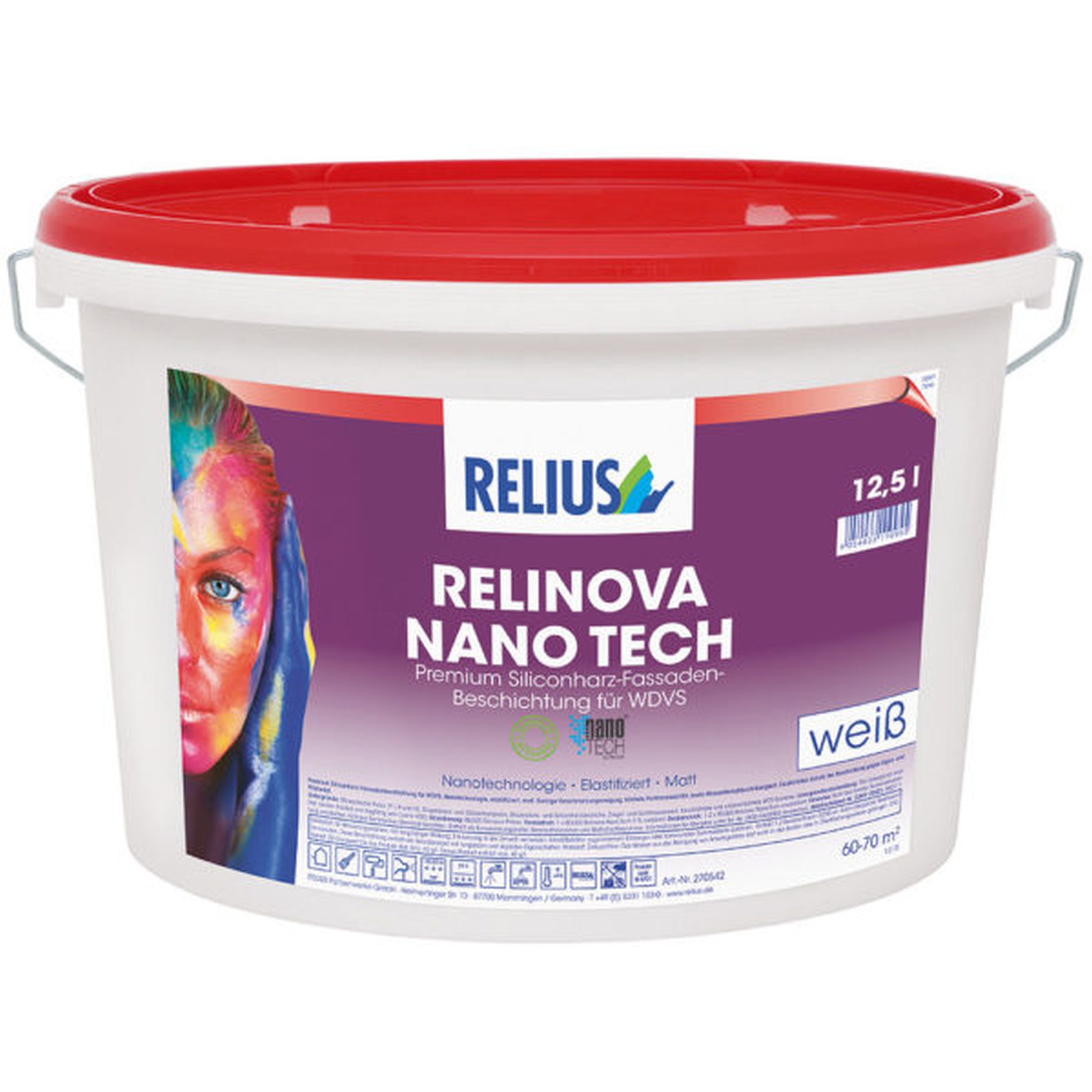 Relius Relinova NanoTech weiß 3 Liter
