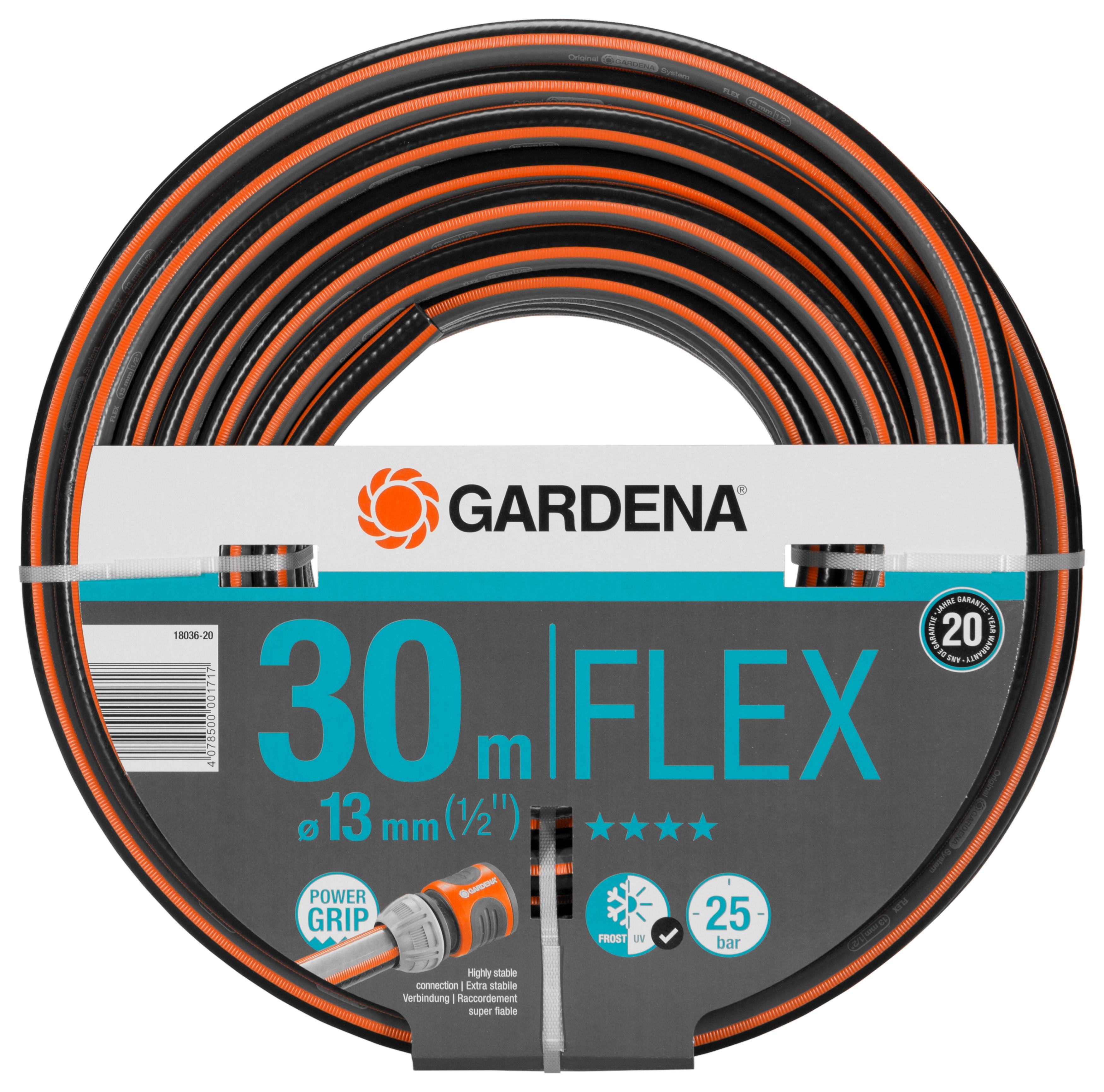 Gardena Comfort FLEX Schlauch 13 mm (1/2 Z), 30 m #18036-20.