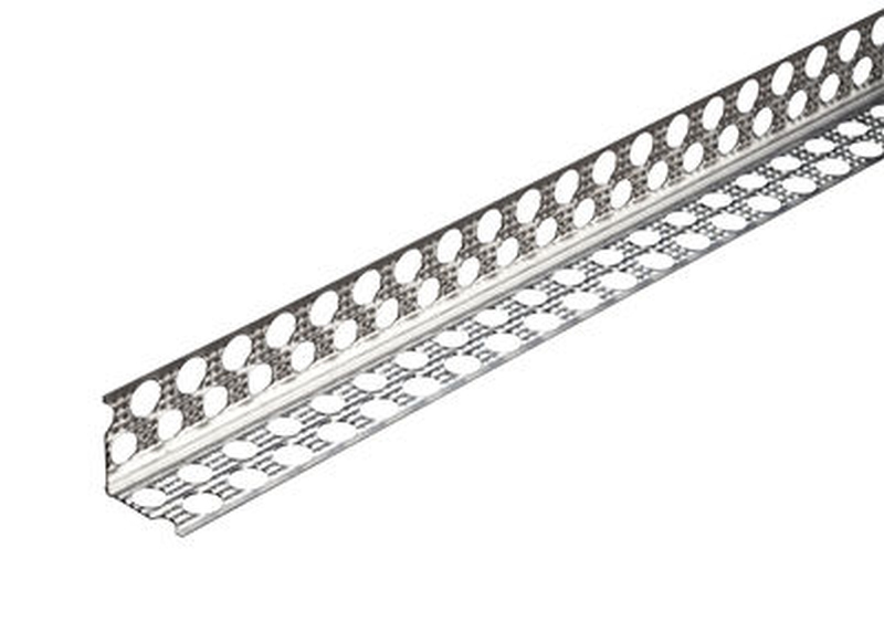 Alu-Kantenprofil mit Prägung #9109 - 2500 mm Alu-Kantenprofil mit Prägung #9109 - 2500 mm