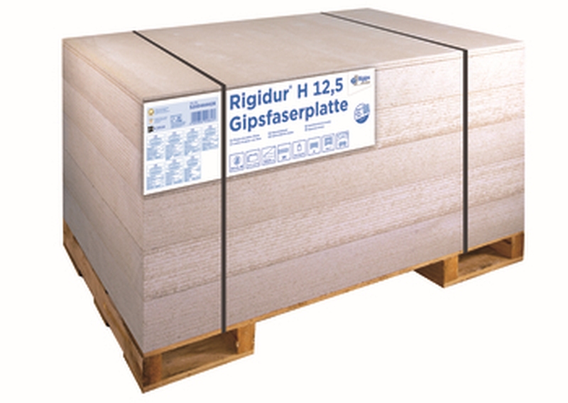 Rigips Rigidur H Gipsfaserplatte Kleinformat 1500x1000x12,5 mm - 1,5 qm
