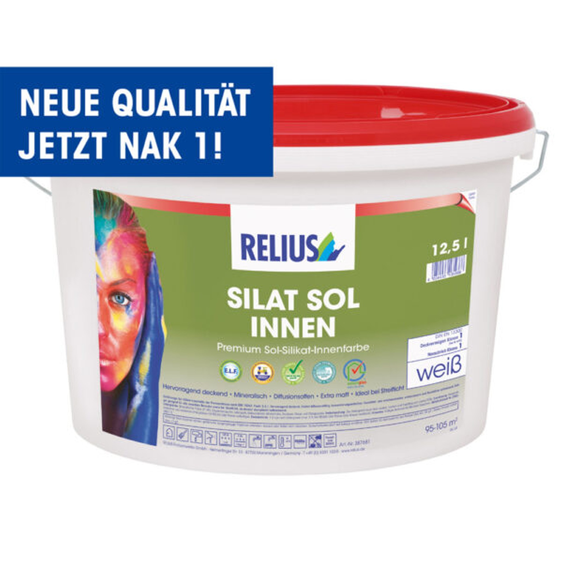 Relius Silat Sol Innen weiß (NEU) 3 Liter