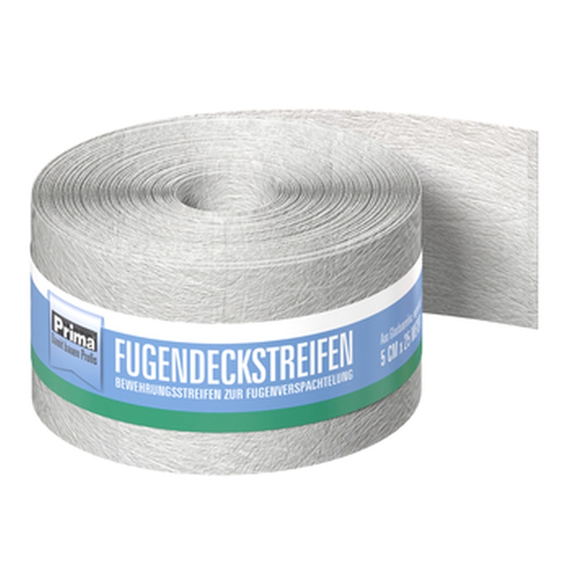 Fugendeckstreifen 5 cm x 25 m ungelocht/offen aus Glasfaser Fugendeckstreifen 5 cm x 25 m ungelocht/offen aus Glasfaser