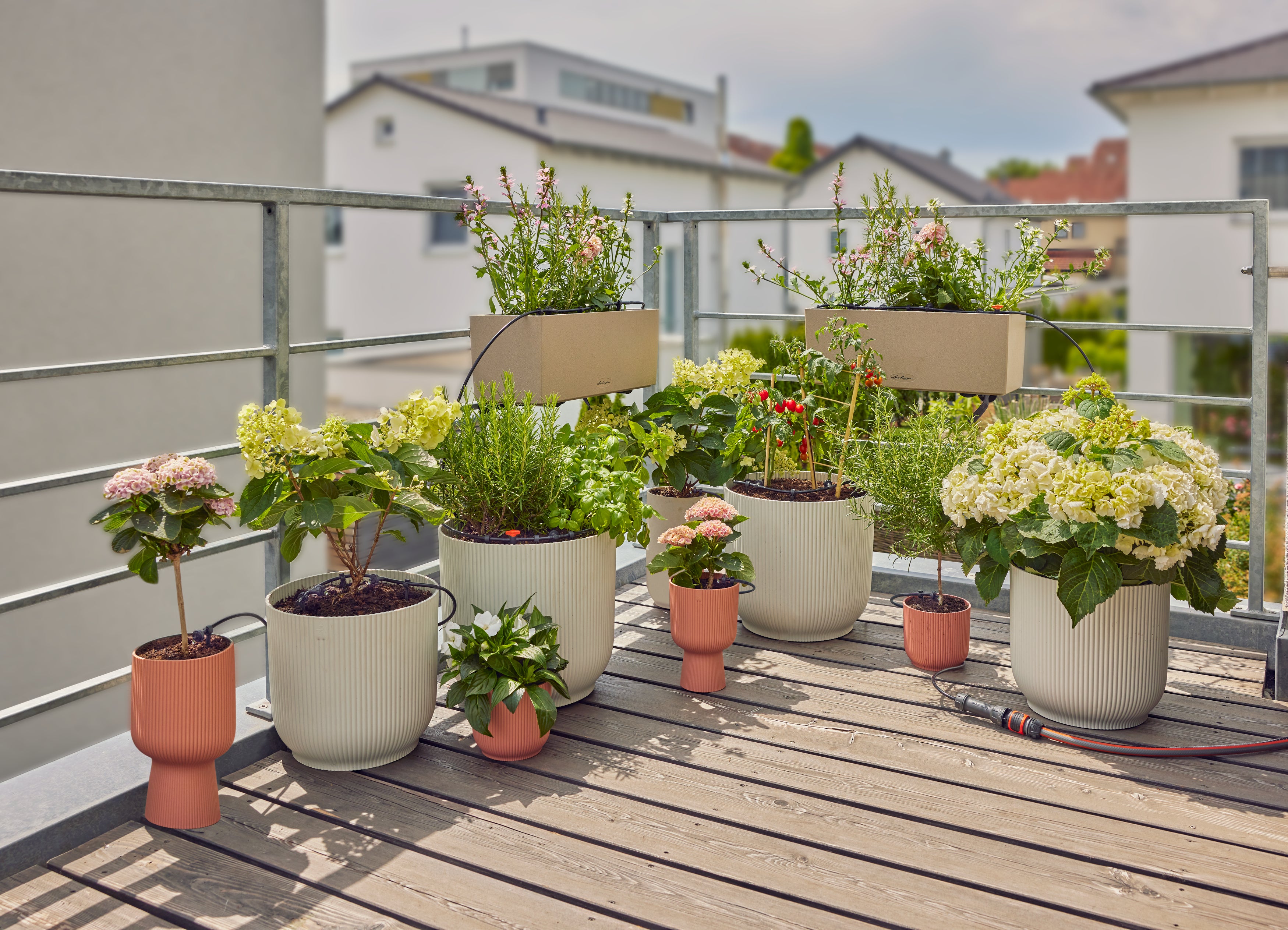 Gardena MDS Tropfbewässerung Set Balkon (15 Pflanzen) #13401-20.