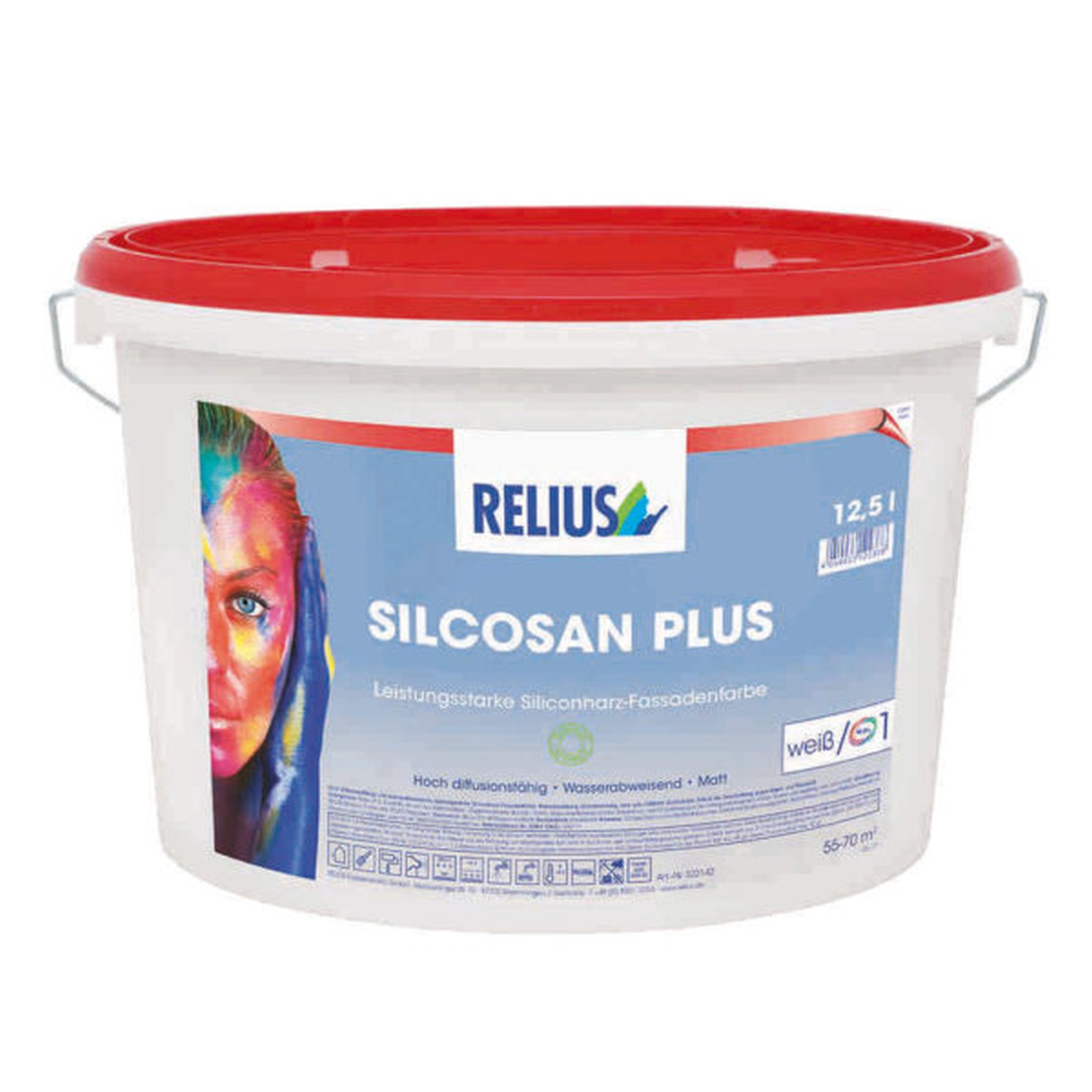 Relius Silcosan Plus weiß / Basis 1 12,5 Liter