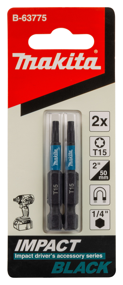 Makita Bits TX 15x50 mm (2 Stück) B-63775