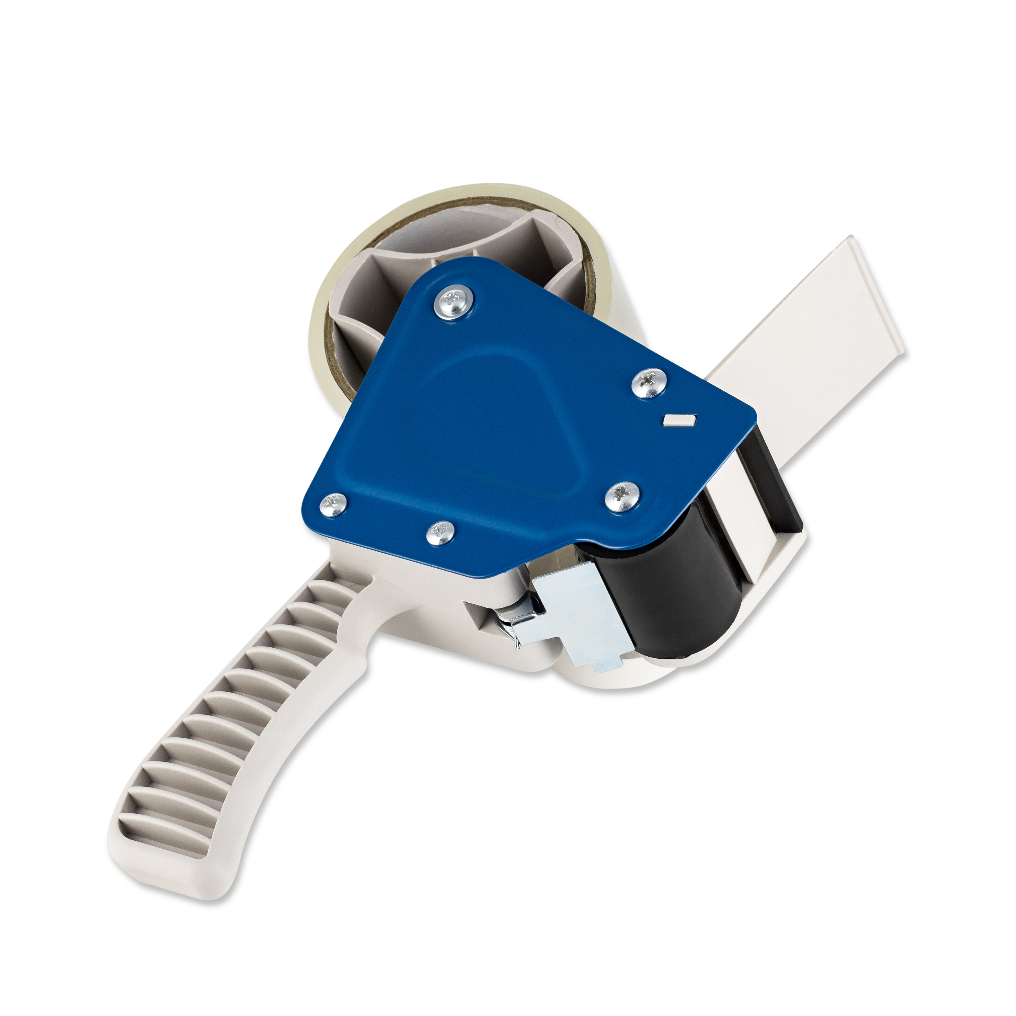 mako Handabroller mit Packband, KOMFORT bis 50 mm Rollenbere