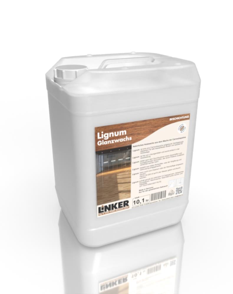 Linker Chemie Lignum Glanzwachs Versiegelung 10,1 Liter