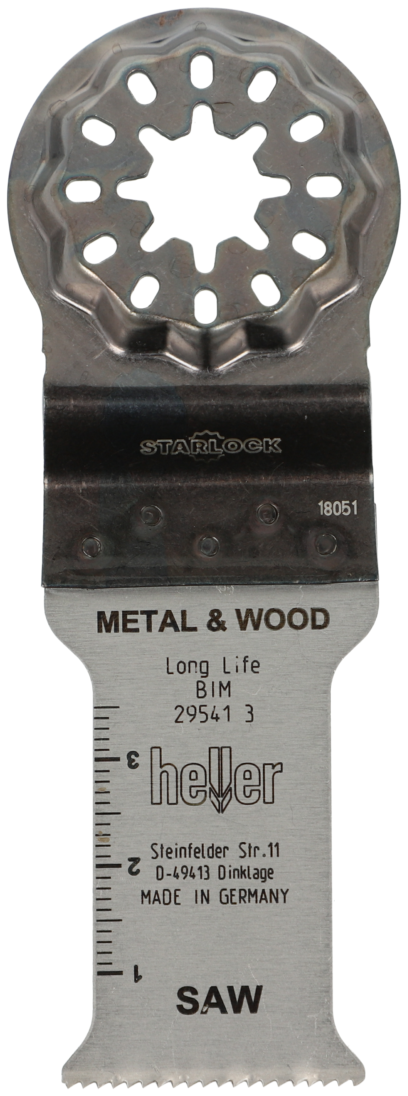 Heller Tools Starlock BIM Metall-&Holzsäge 50 x 28 mm