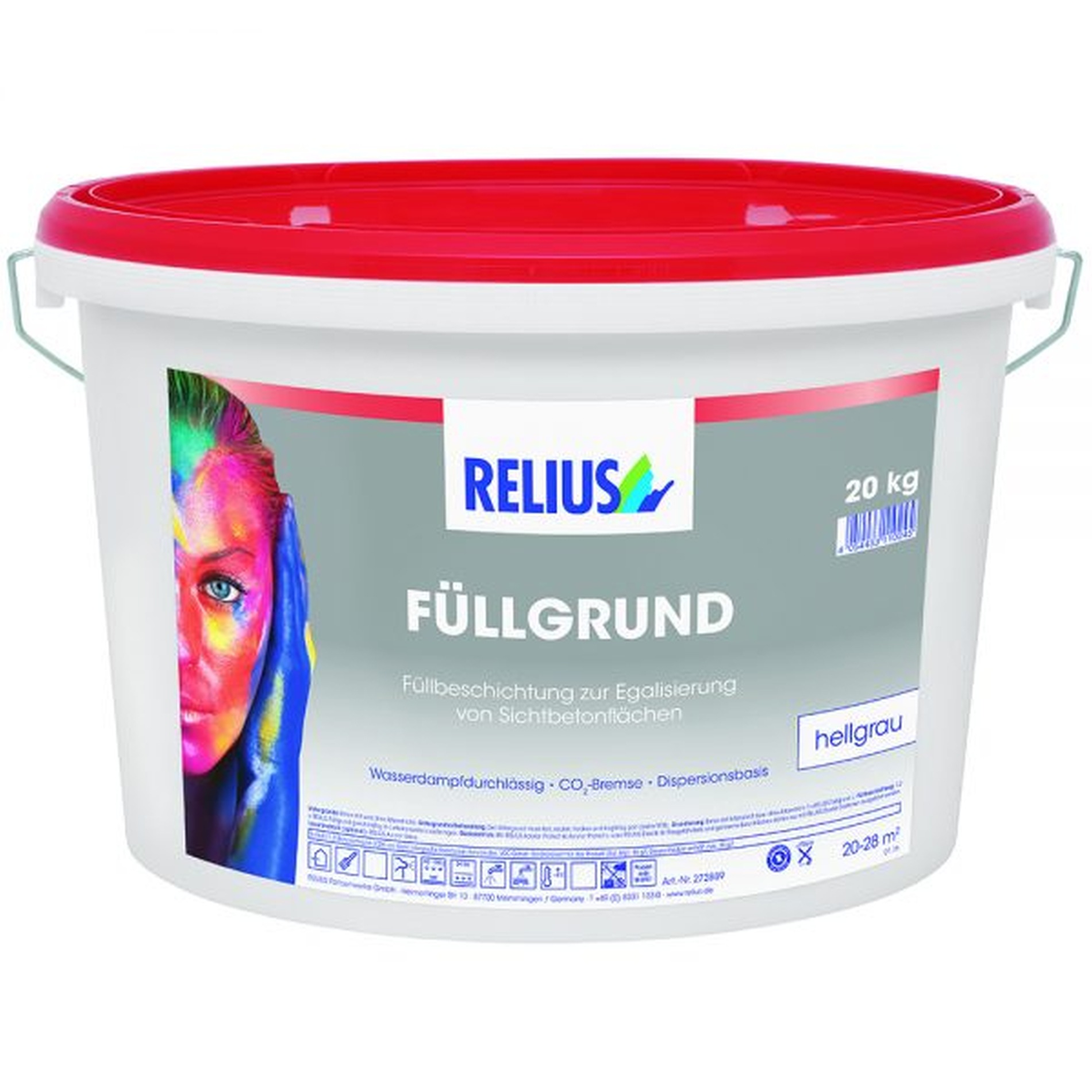 Relius Füllgrund hellgrau 20 kg