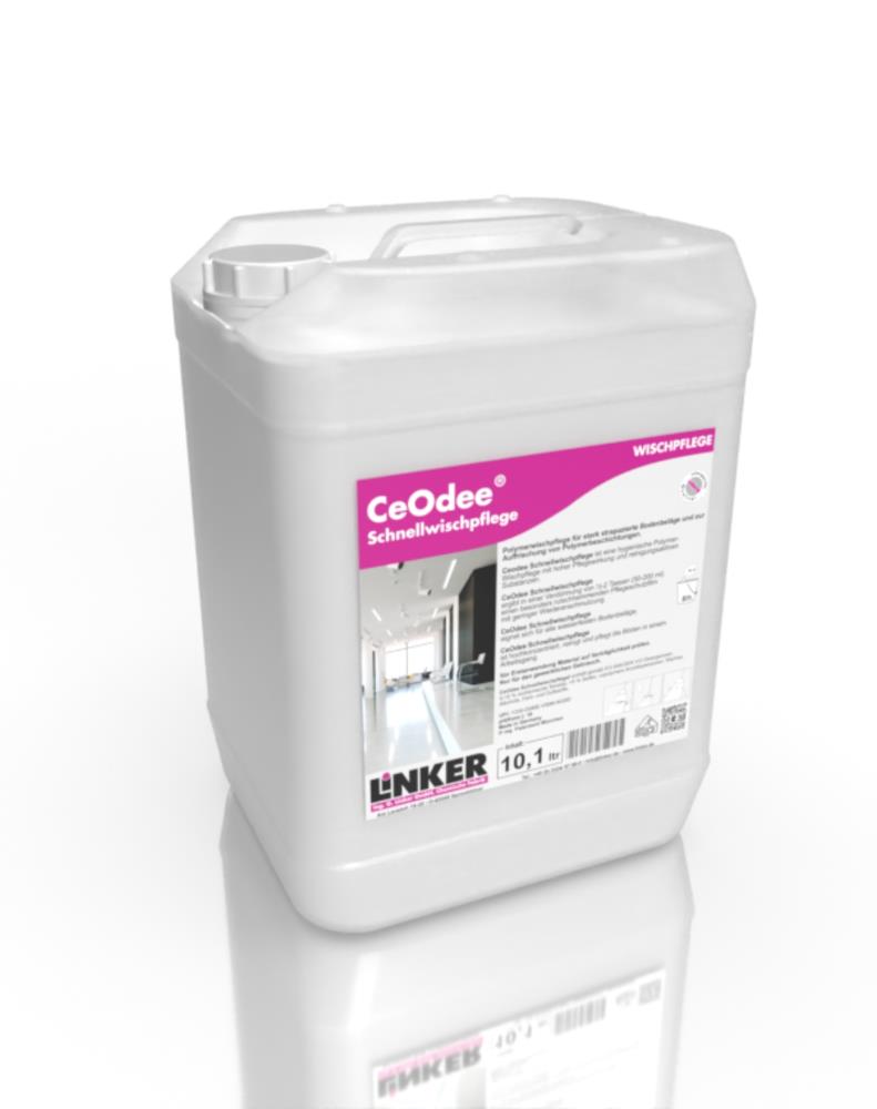 Linker Chemie CeOdee® Schnellwischpflege 10,1 Liter Linker Chemie CeOdee® Schnellwischpflege 10,1 Liter