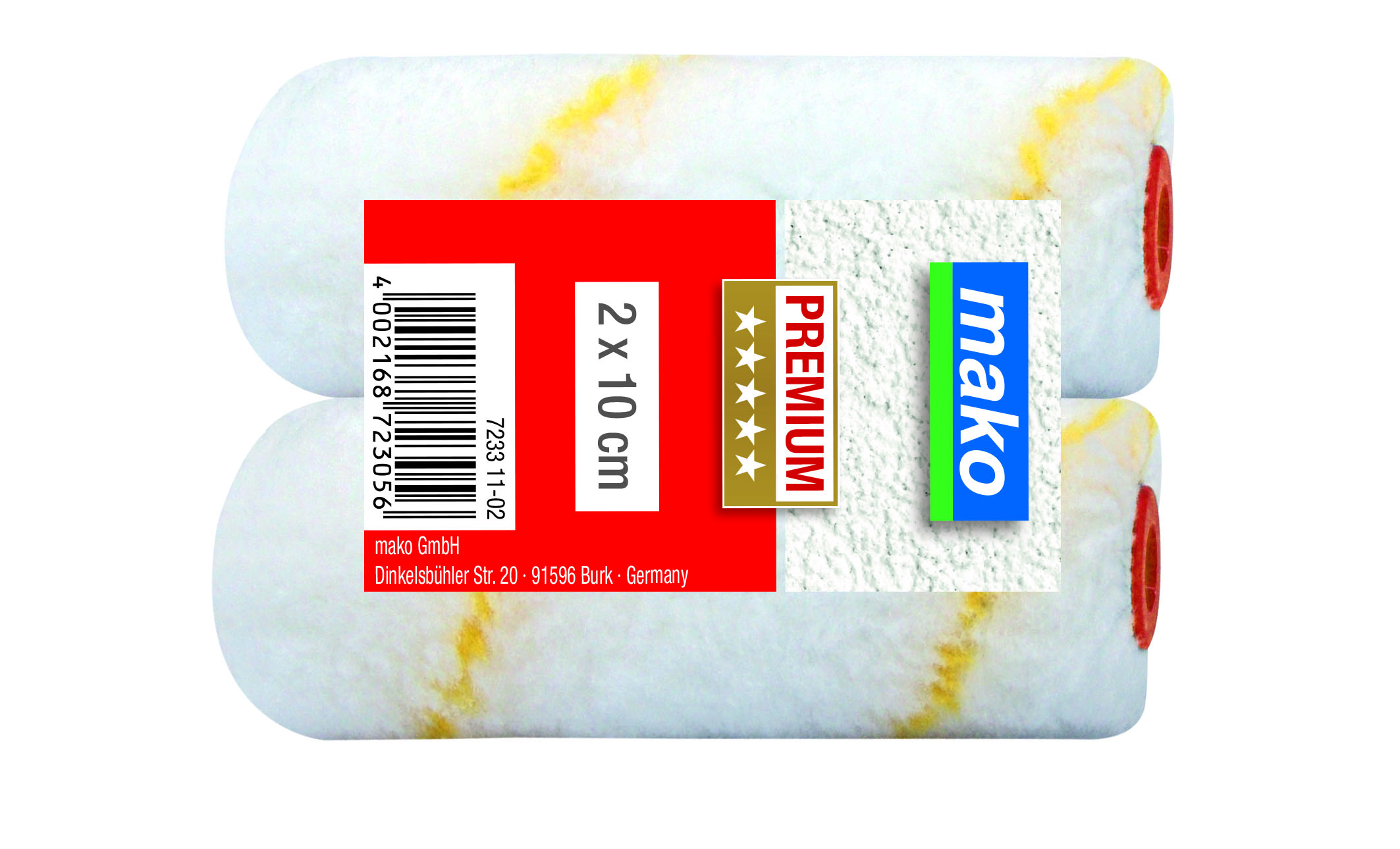 Kleinflächenroller Ersatzwalzen Goldfaden PREMIUM