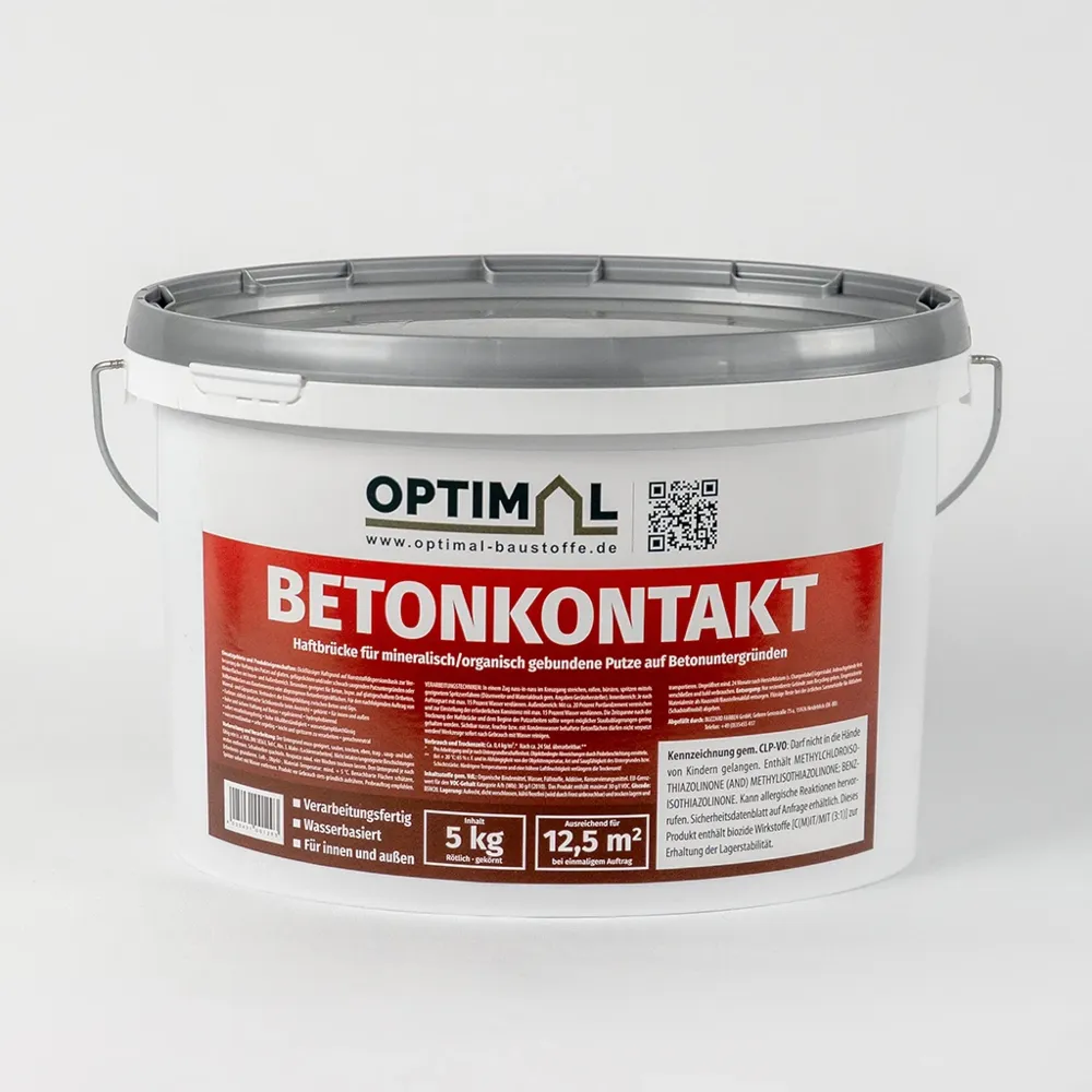OPTIMAL Betonkontakt LF verarbeitungsfertig rötlich eingefärbt 5 kg