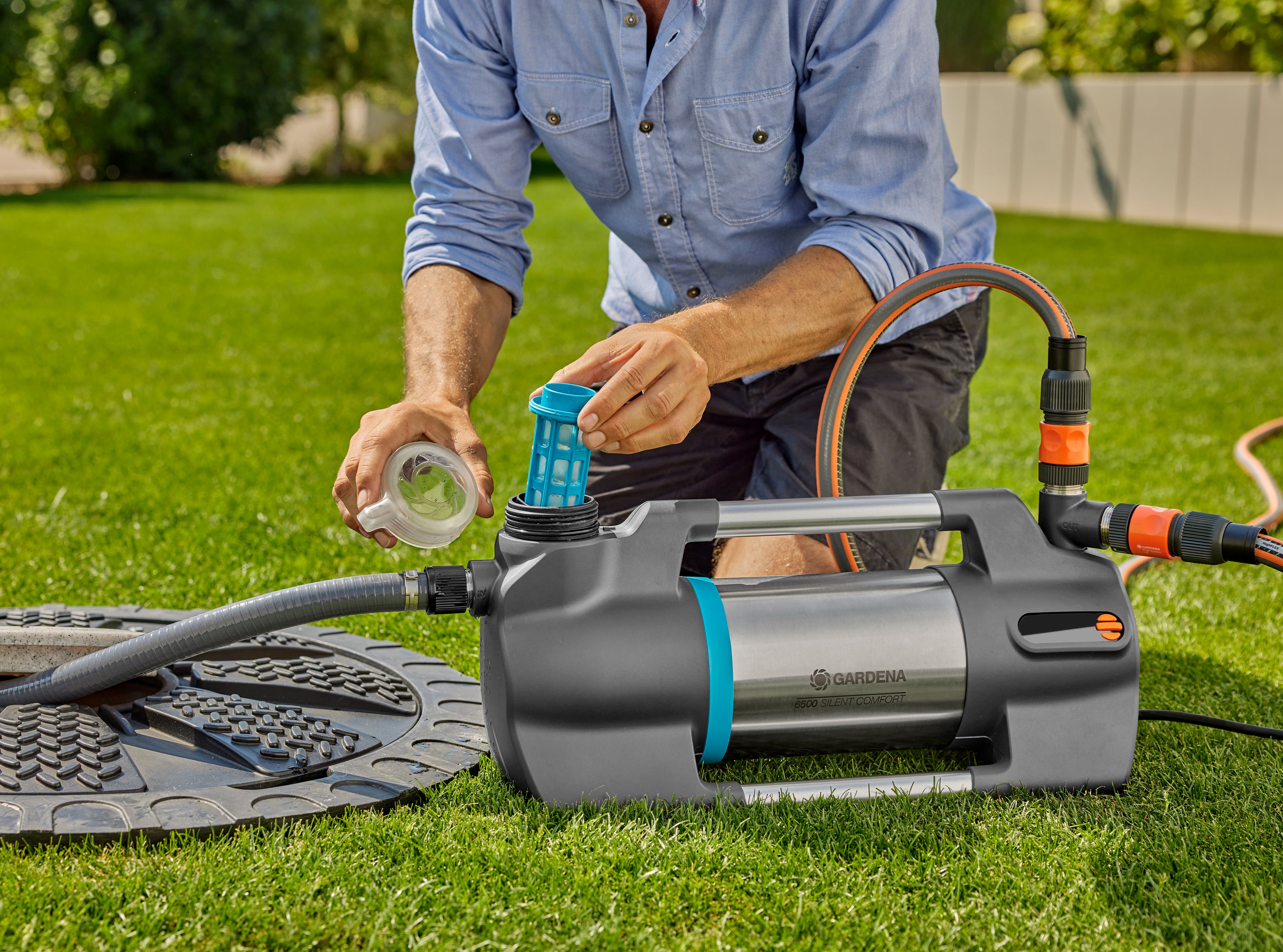 Gardena Gartenpumpe 6500 SilentComfort #09059-61.