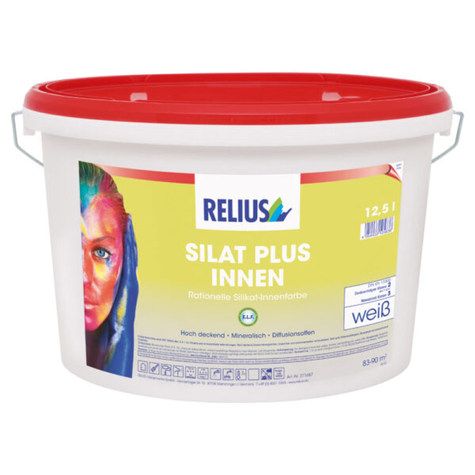Relius Silat Plus Innen weiß 12,5 Liter