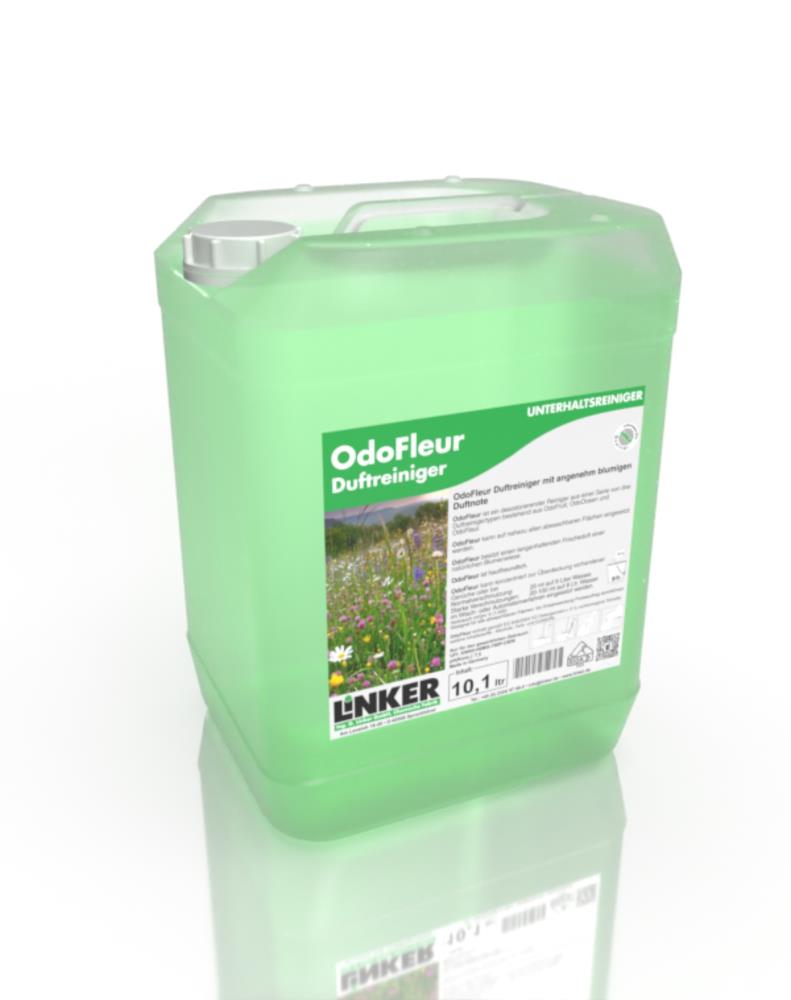 Linker Chemie Odo-Serie Fleur desodorierender Reiniger Duftreiniger 10,1 Liter