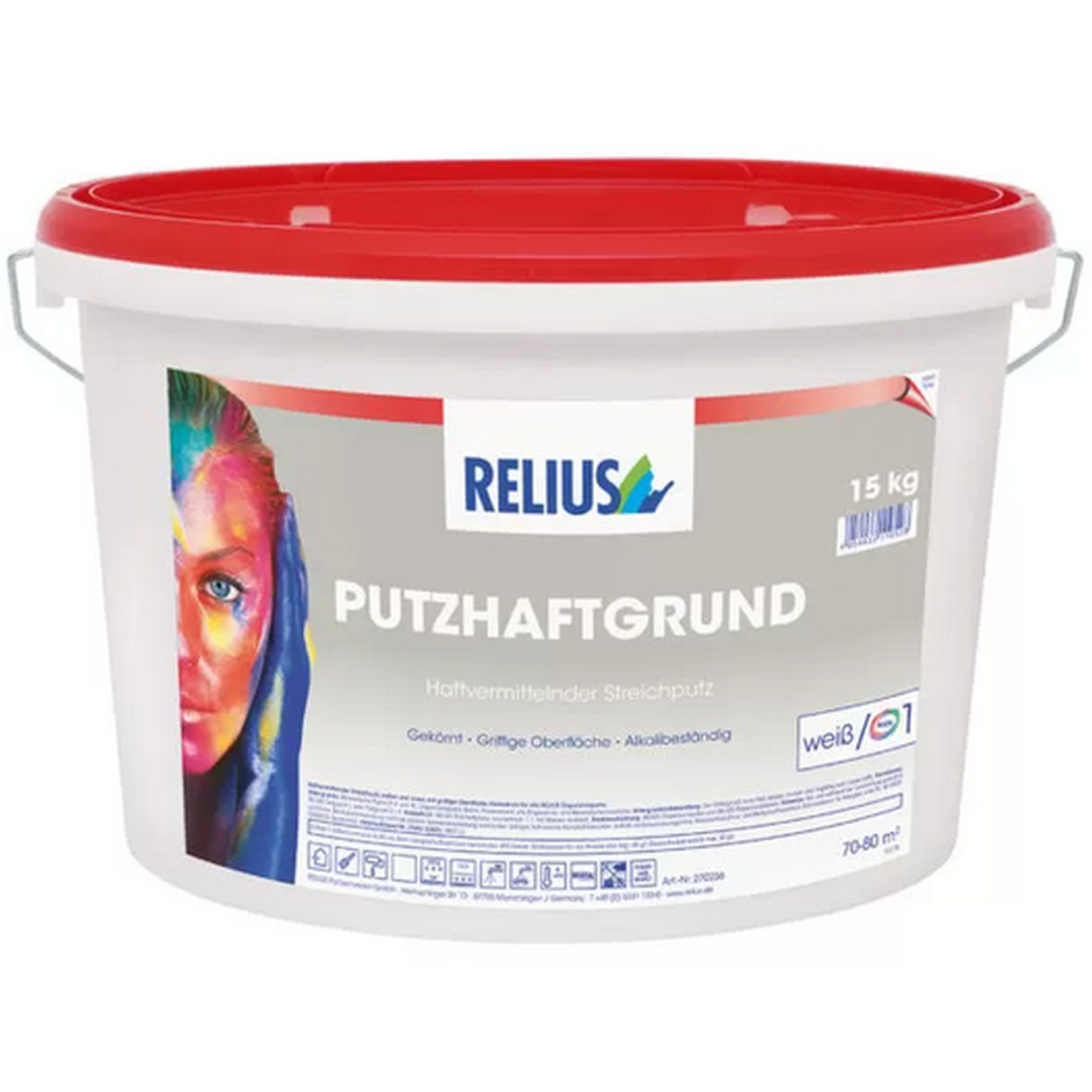 Relius Putzhaftgrund weiß / Basis 5 kg