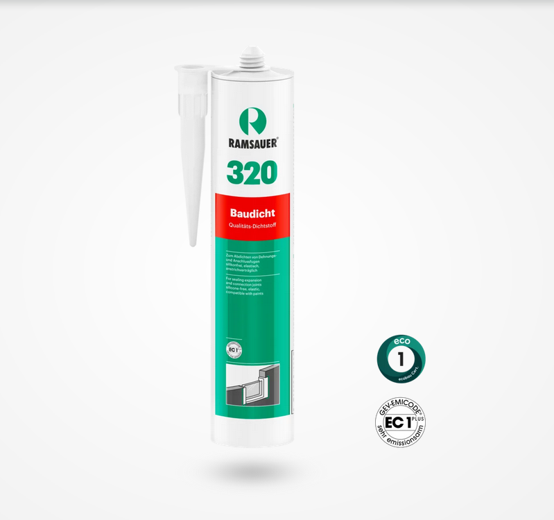 Ramsauer 320 Baudicht 1K Hybrid Dichtstoff silikonfrei 310 ml