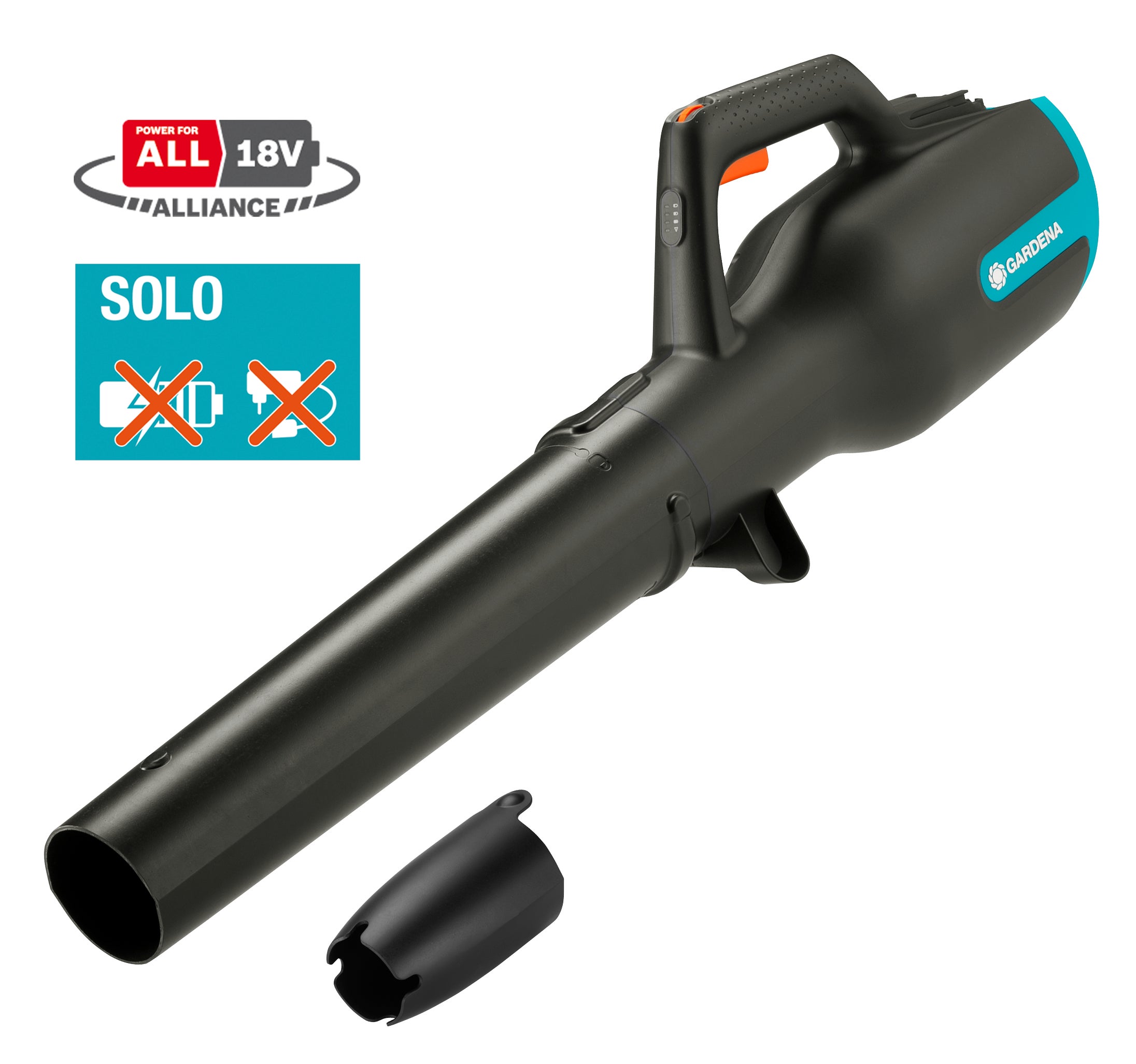 Gardena Akku-Gartenbläser PowerJet 18V P4A solo #14890-55.