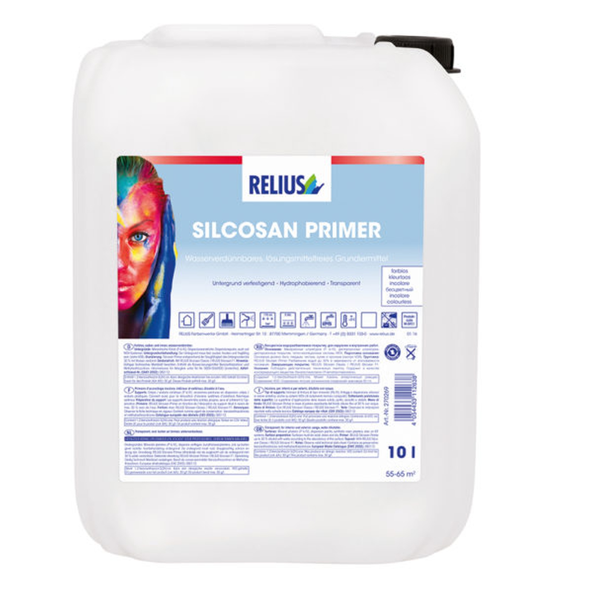 Relius Silcosan Primer farblos 10 Liter