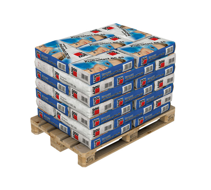 42 x Baumit ProContact DC 56 Klebe- & Armierungsmörtel 25 kg