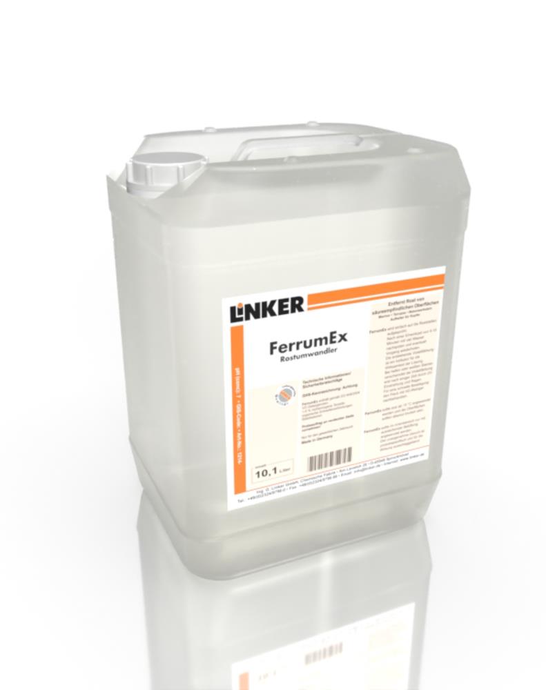 Linker Chemie FerrumEx Rostumwandler für Natur- &Kunststeinbeläge 10,1 L