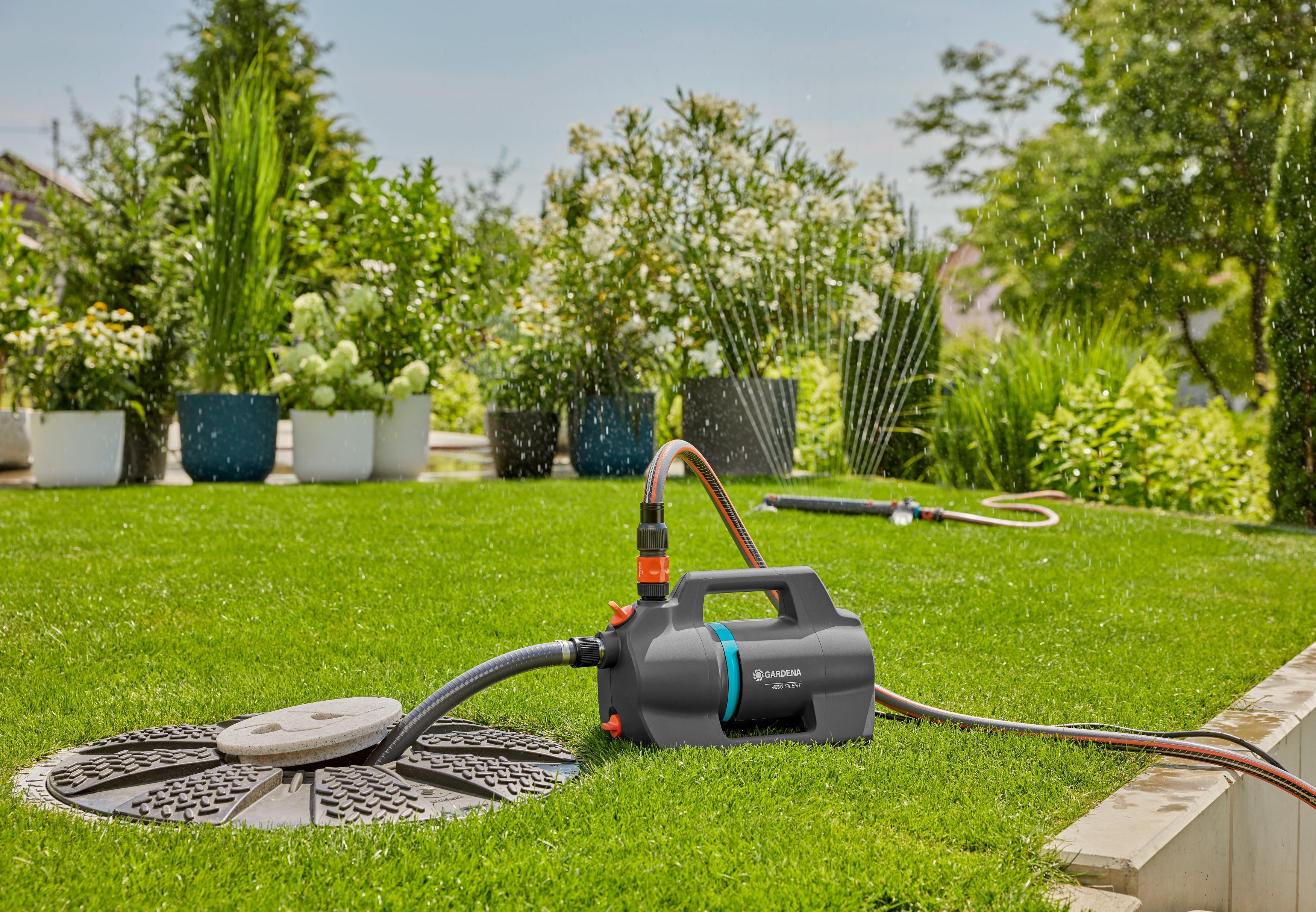 Gardena Gartenpumpe 4200 Silent #09054-61.