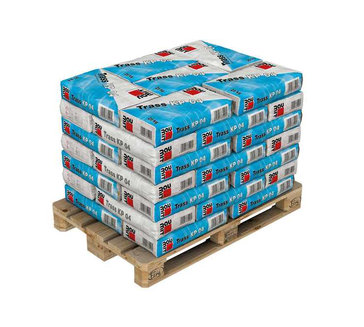 42 x Baumit Trass-Kalkputz Kalkputz KP 04 Korn: 0-4 mm 25 kg