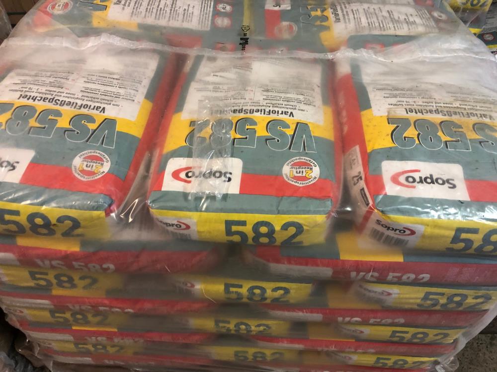 42 x Sopro VarioFließSpachtel VS 582 Ausgleichsmasse 25 kg