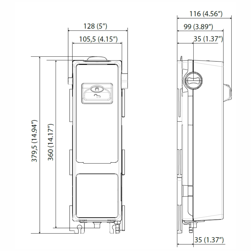 1 Set Seko Vorder- und Hintergehäuse-Kit 9900108019 für ProMax C