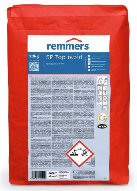 Remmers SP Top rapid Sanierputz Putz WTA altweiß 20 kg