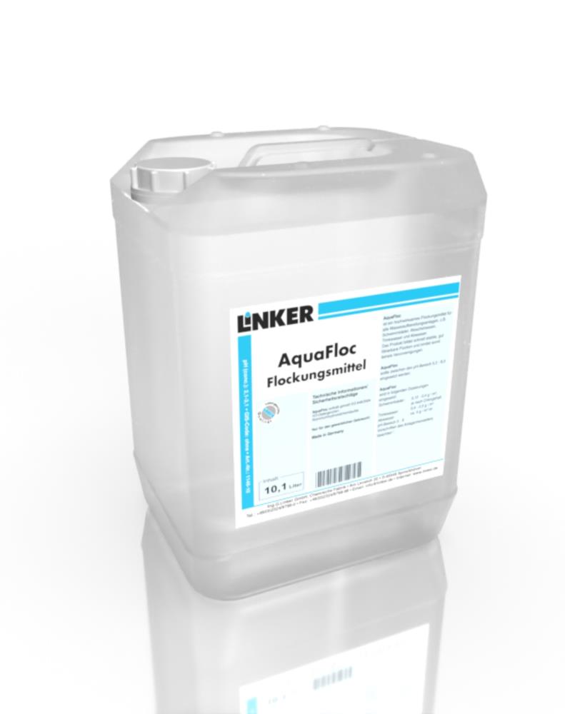 Linker Chemie AquaFloc Flockungsmittel zur Wasserreinigung 10,1 L Linker Chemie AquaFloc Flockungsmittel zur Wasserreinigung 10,1 L