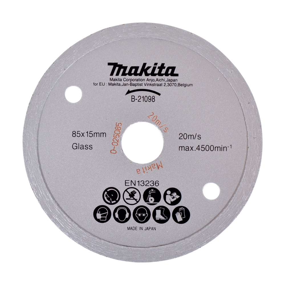 Makita Diamantscheibe Ø 85x15 mm Nass B-21098