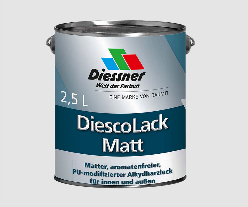 Diessner DiescoLack Matt RM weiss Diessner DiescoLack Matt RM weiss