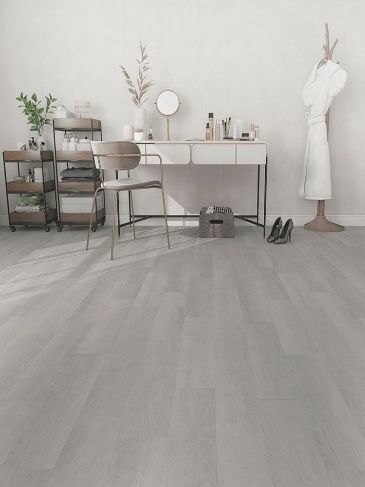 5 mm Click-Vinyl CHECK One 2075 Fläming Eiche Breitdiele inkl. Trittschall Premium VPE: 2,235 m²