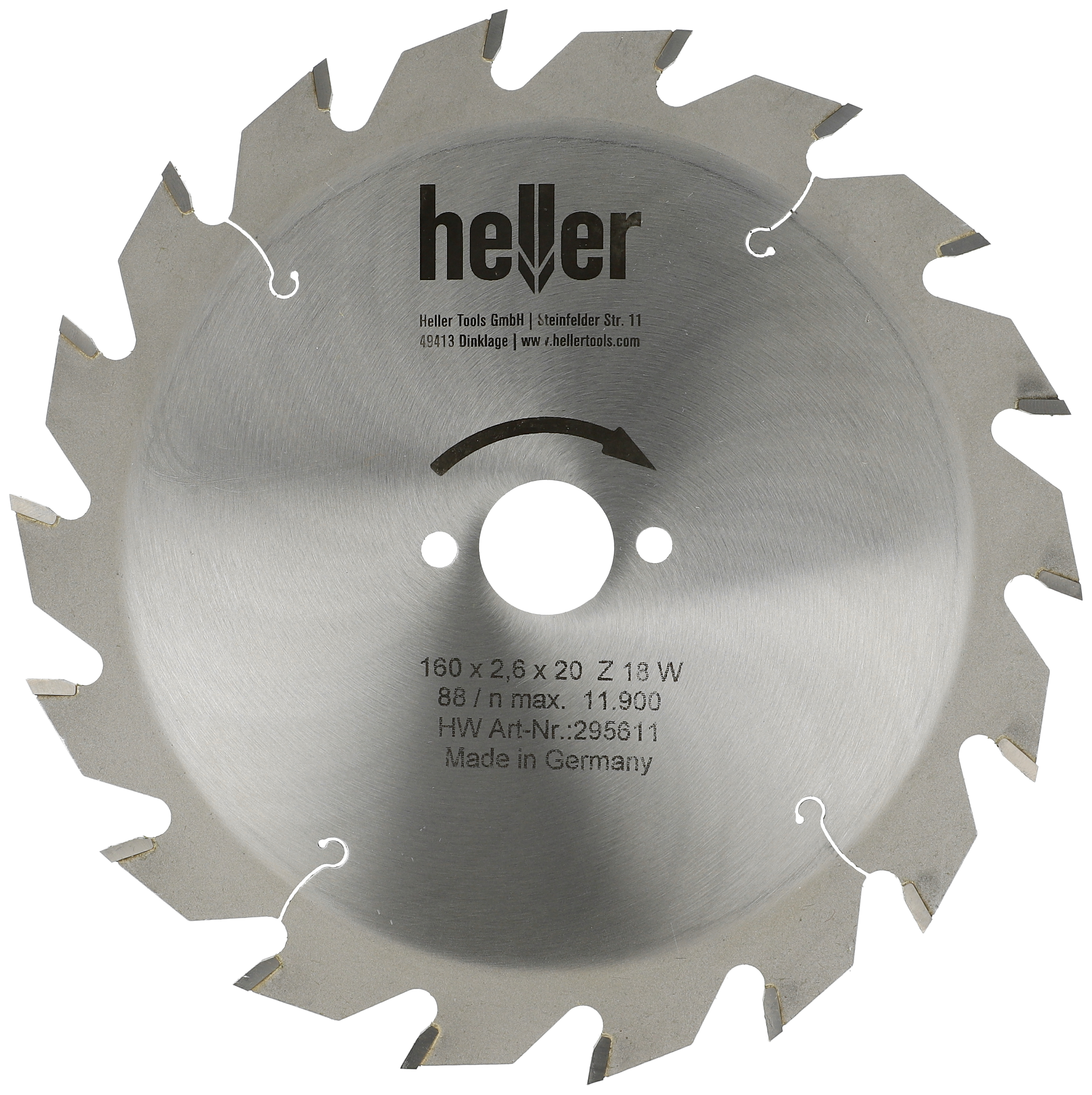 Heller Tools Akku-Handkreissägeblatt Ø 136x1,6x20x18xW
